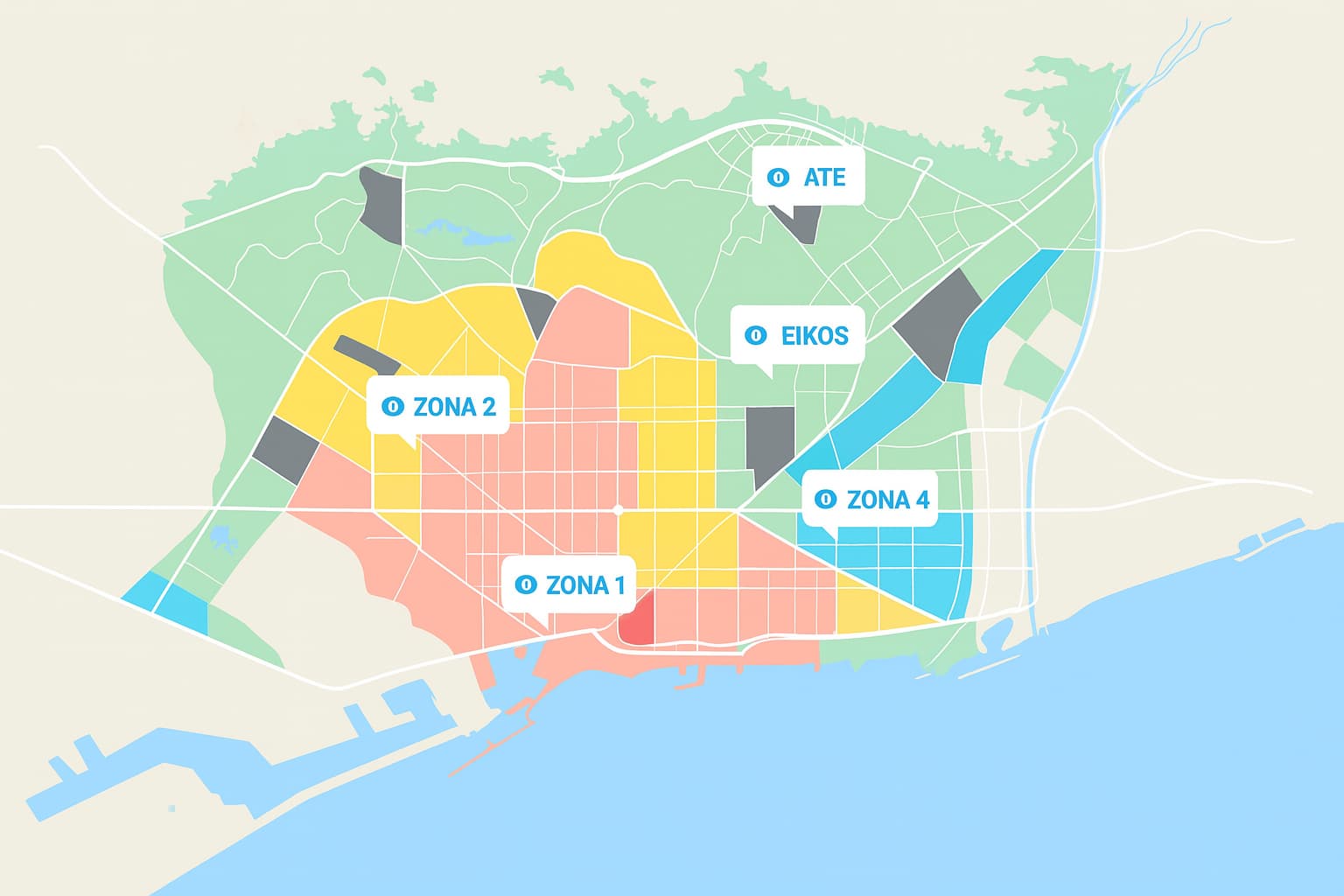 zones llicències barcelona