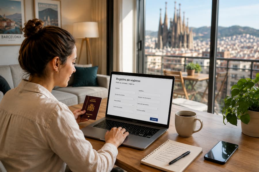 registro viajeros barcelona
